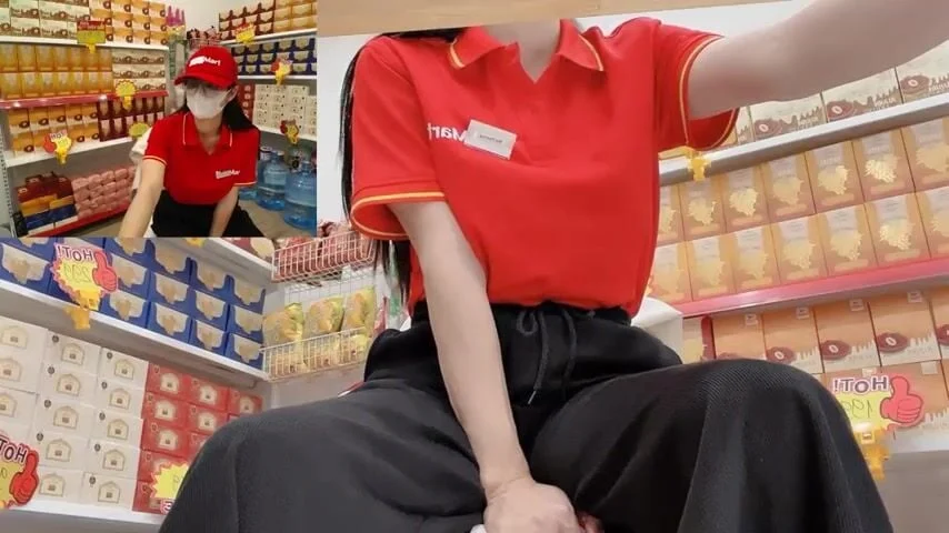 Siêu Thị WinMart bé nhân viên lồn nhiều nước vừa làm vừa bán quạt - phần 90